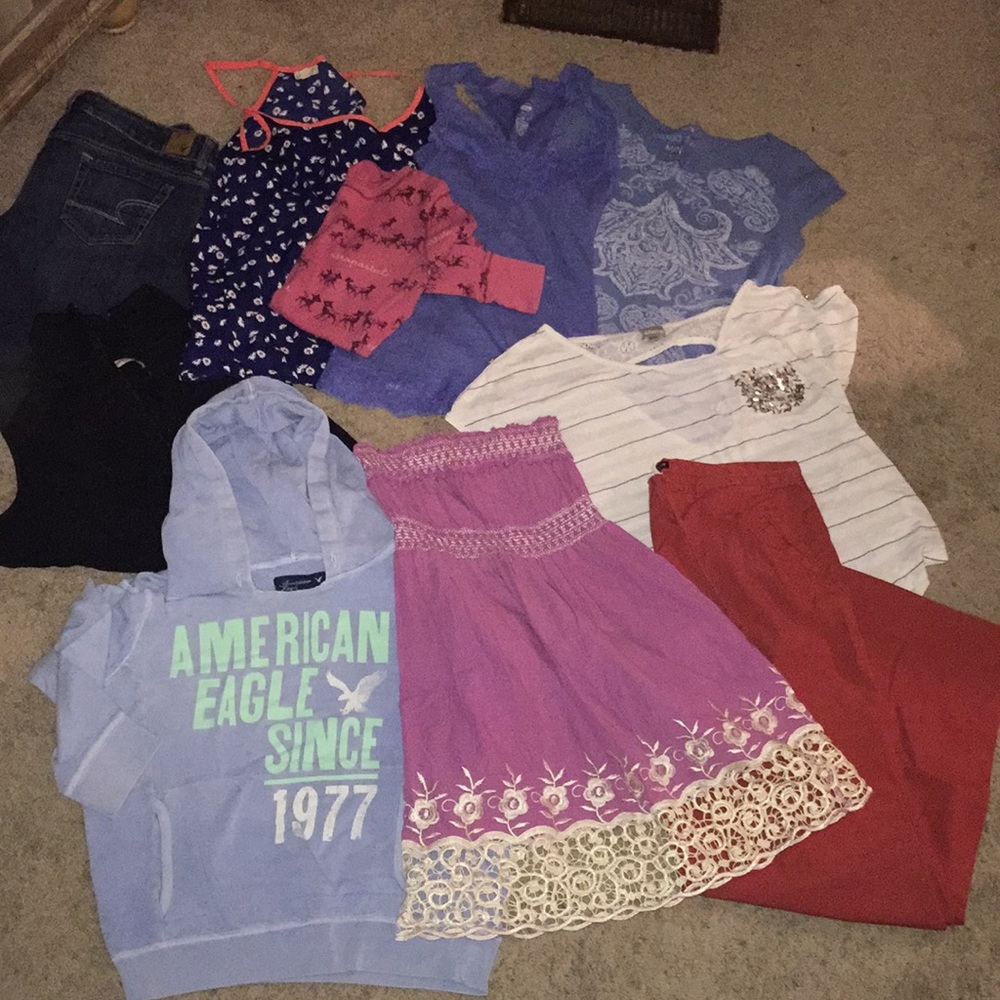 (#2) Lot of 10 size M clothes